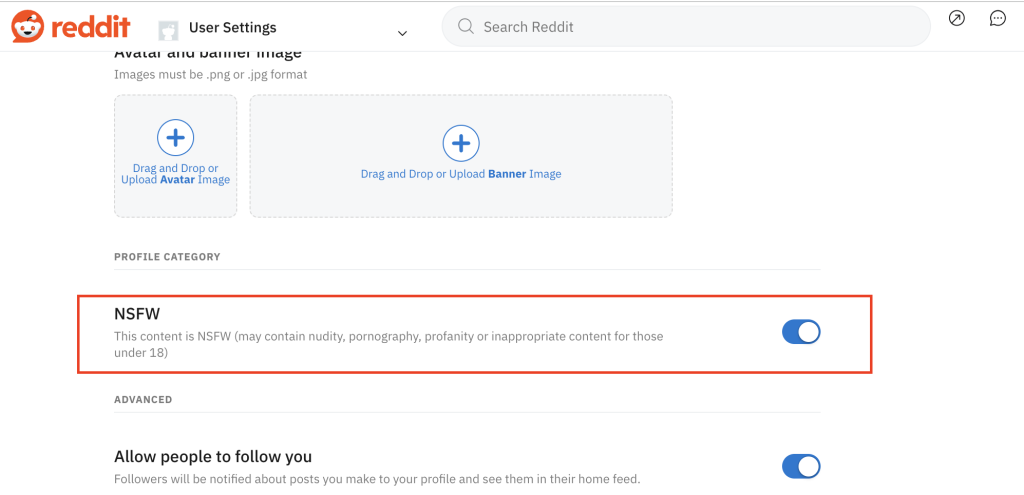 How to Enable NSFW Content on Reddit 